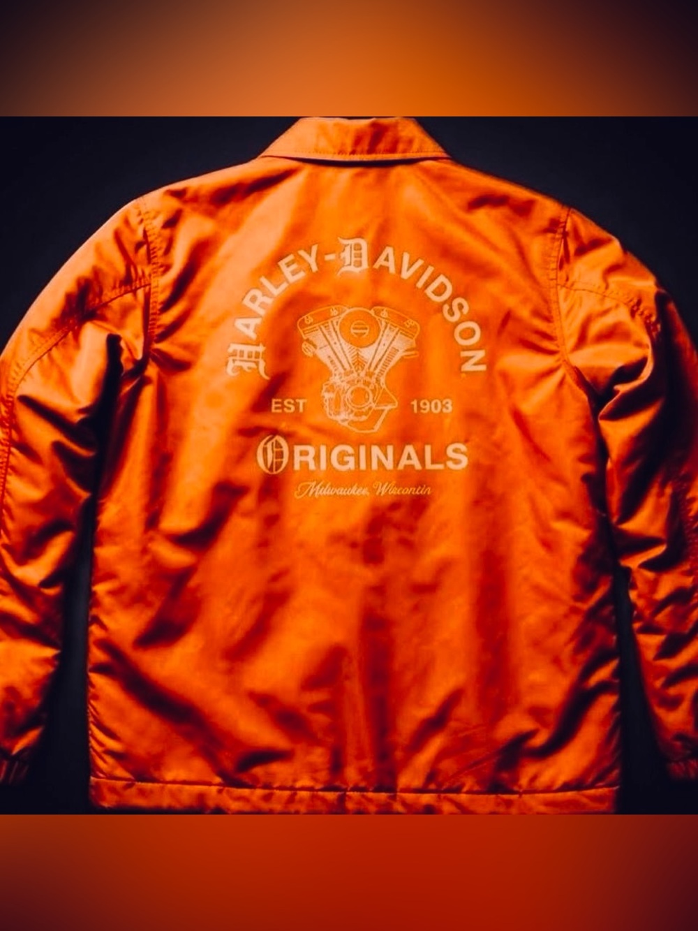 Harley H-D Davidson PowerTrain Coaches Jacket - Picture 2 of 12